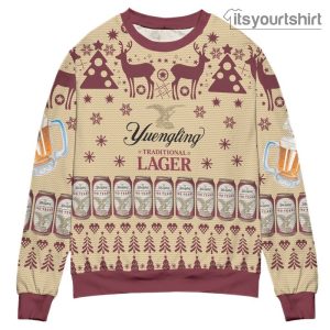 Yuengling Lager Beer Pine Tree Ugly Sweater
