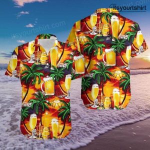 Beer In Paradise Hawaiian Shirt