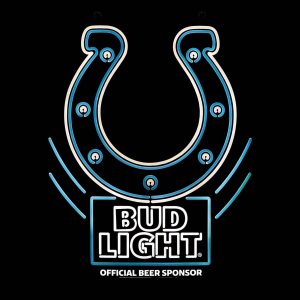 Bud Light Indianapolis Colts Nfl Led Sign T Shirts 2