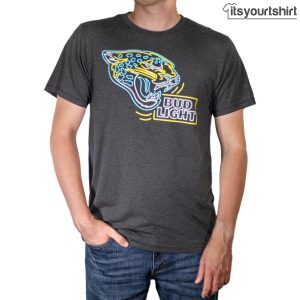 Bud Light Jacksonville Jaguars Nfl Led Sign T Shirts 2