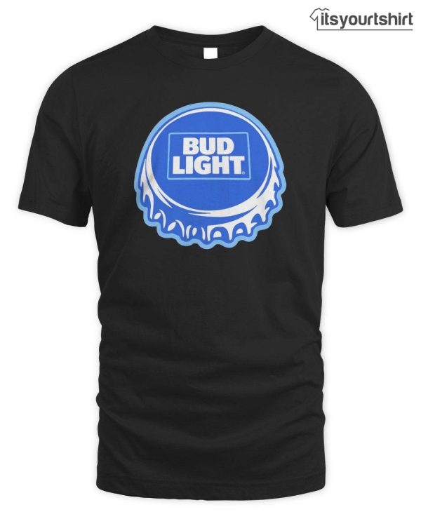 Bud Light Merch Bottle Cap T-Shirt