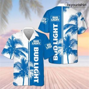 Bud Light Palm Tree Hawaiian Shirt Outfit
