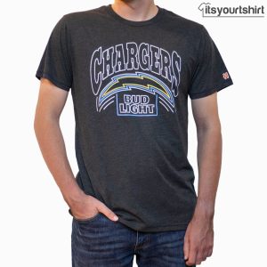Bud Light San Diego Chargers Black Tshirts