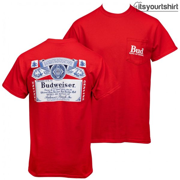 Budweiser Beer Graphic T-Shirts Beer Gifts