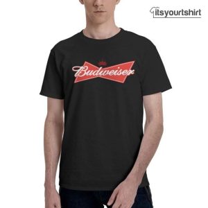 Budweiser Beer Logo Pattern T-shirts Beer Lover Gifts