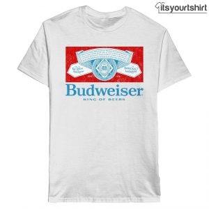 Budweiser King Of Beers Distressed T-Shirts