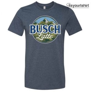 Busch Latte Camouflage Blue T-Shirt