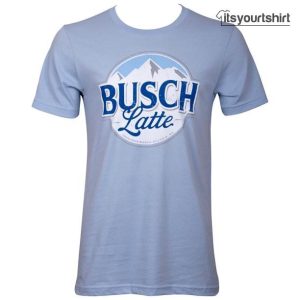 Busch Latte Light Blue T Shirt