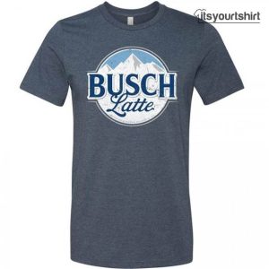 Busch Latte Mountain Custom T-Shirts