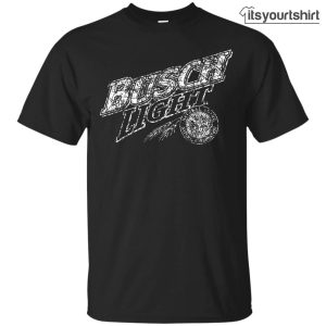 Busch Light Beer Brand Label Graphic T shirt