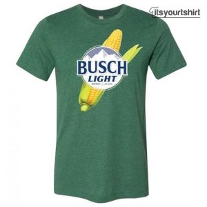 Busch Light Beer Corn Extra Large T-Shirt