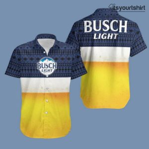 Busch Light Beer Hawaiian Shirt 1