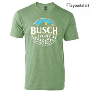 Busch Light Beer Proudly Brewed With Corn Tshirt
