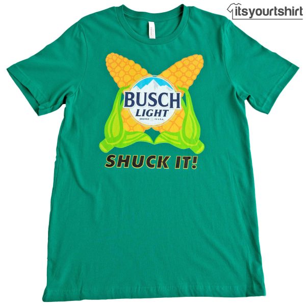 Busch Light Shuck It! Green Corn T Shirts