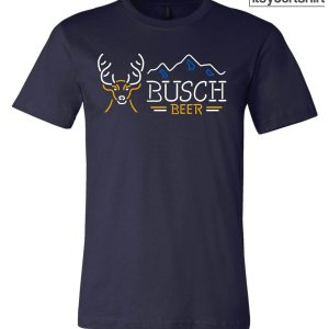 Busch Navy Blue Neon Tshirts