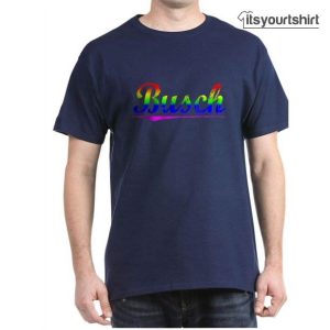 Busch Rainbow Dark Cotton T Shirt