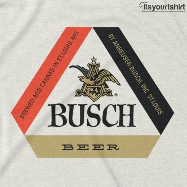 Busch Tab Top Retro Can Design Graphic Tee