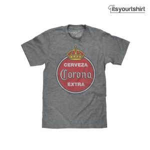 Cerveza Corona Extra Beer Crown Custom T Shirt