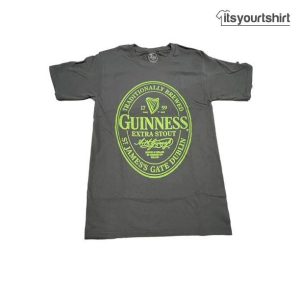 Classic Guinness Matte Gray T-Shirt