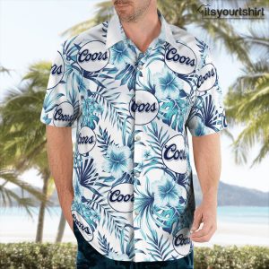 Coors Beer And Shorts Set Cool Hawaiian Shirt