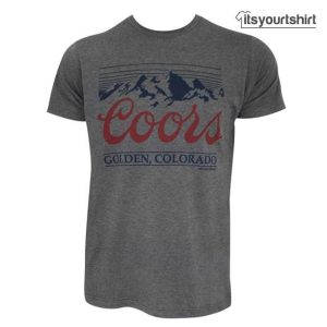 Coors Golden Colorado Large T Shirt