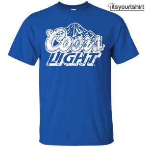 Coors Light Beer Brand Label T-Shirts