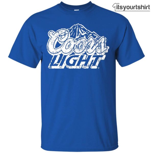 Coors Light Beer Brand Label T Shirts 1