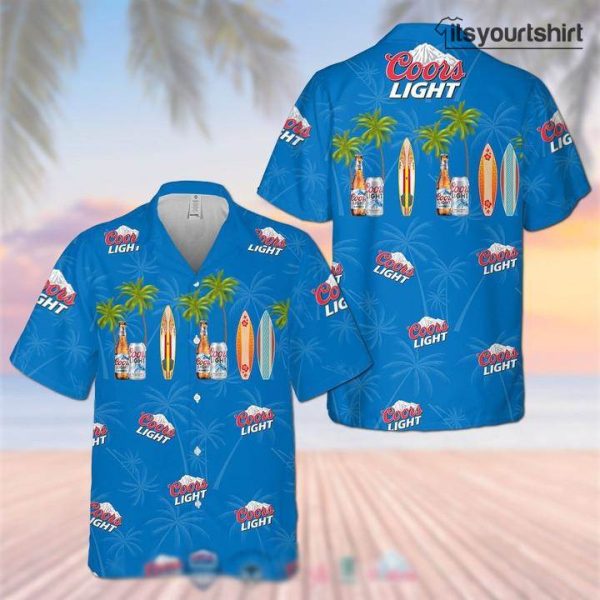 Coors Light Beer Hawaiian Shirts 1