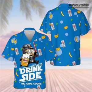 Coors Light Beer Minion Come To Drink Side We Have Hawaiian Shirt