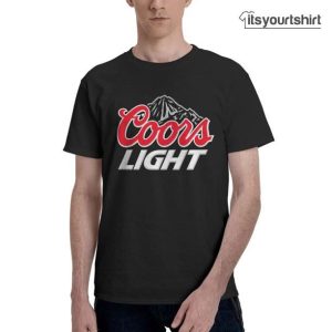 Coors Light Blue Beer Custom T Shirt Beer Lover Gift