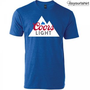 Coors Light Cold Mountains Custom T-Shirt