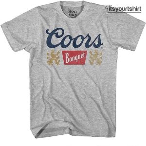 Coors Miller Ligh As Cold The Rockies Beer Graphic Custom T-Shirt