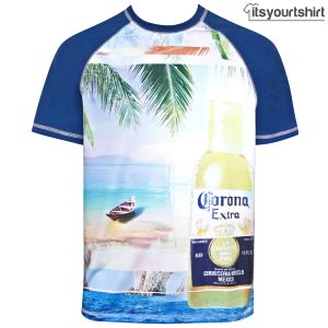 Corona Beach Scene T Shirt