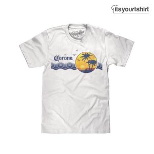 Corona Beer Palm Tree T Shirts