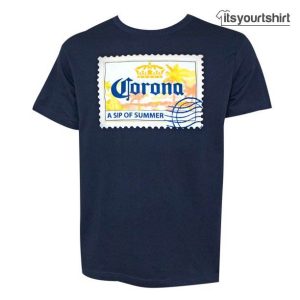 Corona Beer Relax Responsibly Custom T-Shirt