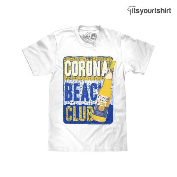 Corona Extra Beer Beach Club T Shirt