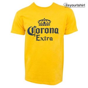 Corona Extra Crown Yellow Custom T Shirt