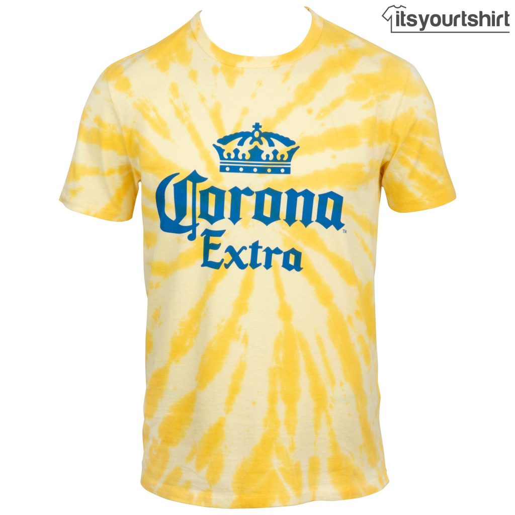Corona Extra Vibrant Tie Dye T Shirts 1