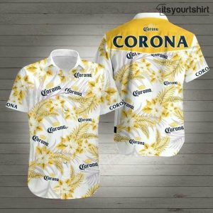 Corona Light Beer Hawaiian Shirt