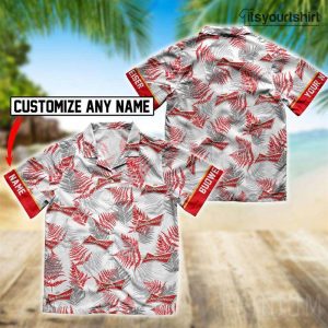 Custom Budweiser Tropical Hawaiian Shirt