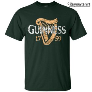 Guinness Beer Brand Label T-Shirt