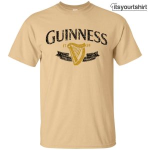 Guinness Beer Brand Label T Shirts