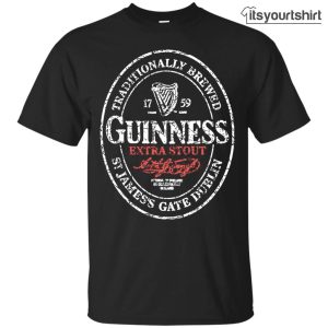 Guinness Beer Brand Label Tshirts
