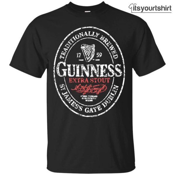 Guinness Beer Brand Label Tshirts