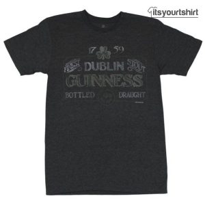 Guinness Beer Finest Bottled Draught Stout Tshirt
