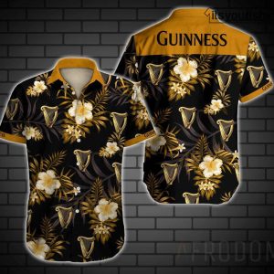 Guinness Beer Hawaiian Shirt