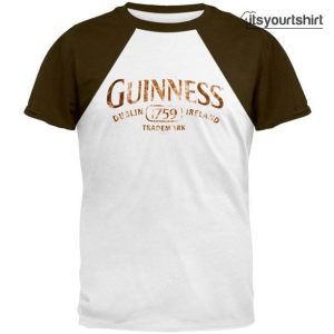 Guinness Brown Ringer T-shirts