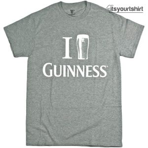 Guinness Crew Neck Grey T-Shirt