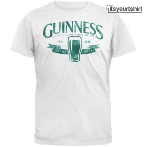 Guinness Green Pint Custom T-Shirts