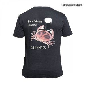 Guinness Vintage Crab Medium T-Shirts